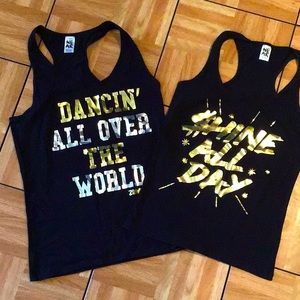 2 Zumba tops